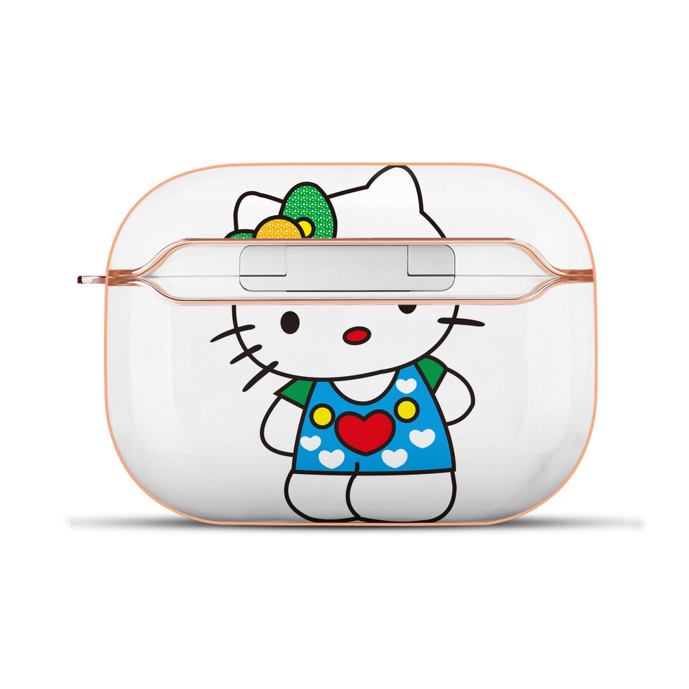 （画像用） Hello Kitty ハローキティ 【AirPods Pro用】ハードシェル保護ケース｜耐衝撃・防指紋・カラビナ付き商品仕様