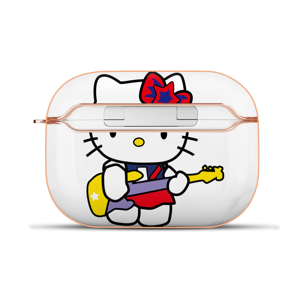 （画像用） Hello Kitty ハローキティ 【AirPods Pro用】ハードシェル保護ケース｜耐衝撃・防指紋・カラビナ付き商品仕様