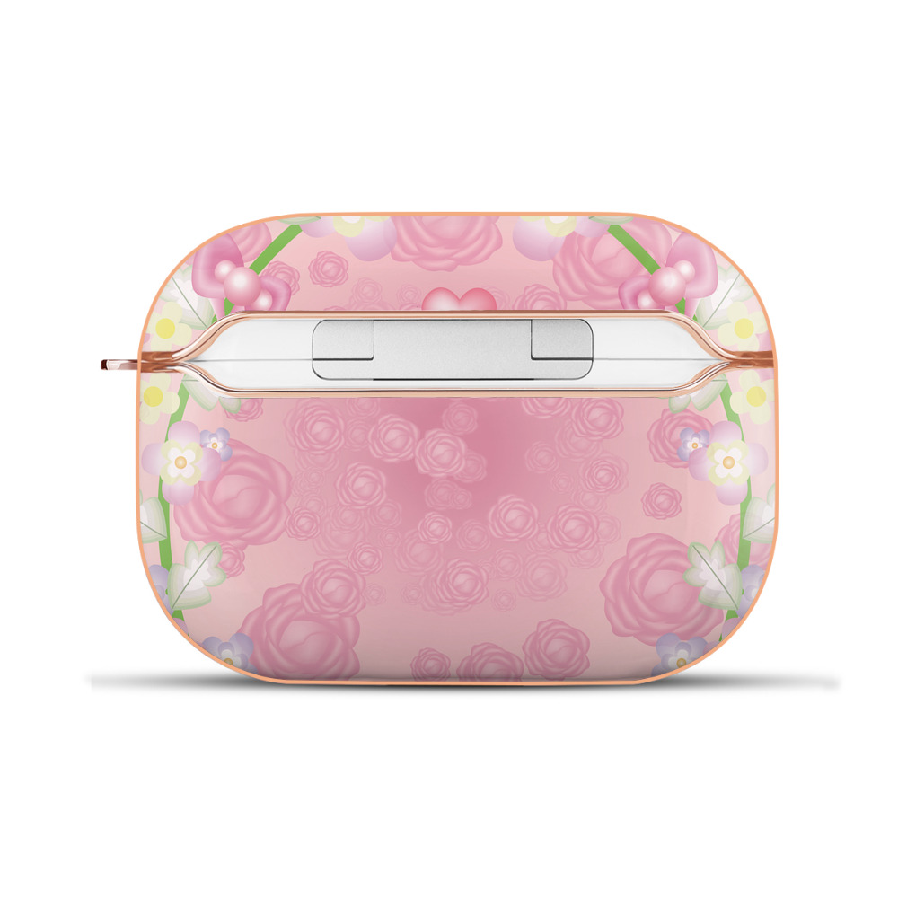 （画像用） Hello Kitty ハローキティ 【AirPods Pro用】ハードシェル保護ケース｜耐衝撃・防指紋・カラビナ付き商品仕様