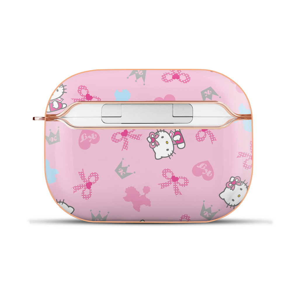 （画像用） Hello Kitty ハローキティ 【AirPods Pro用】ハードシェル保護ケース｜耐衝撃・防指紋・カラビナ付き商品仕様