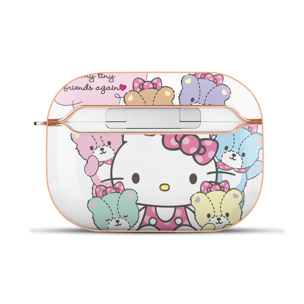 （画像用） Hello Kitty ハローキティ 【AirPods Pro用】ハードシェル保護ケース｜耐衝撃・防指紋・カラビナ付き商品仕様