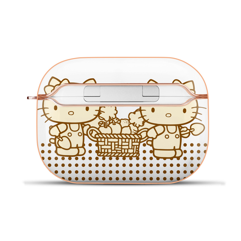 （画像用） Hello Kitty ハローキティ 【AirPods Pro用】ハードシェル保護ケース｜耐衝撃・防指紋・カラビナ付き商品仕様
