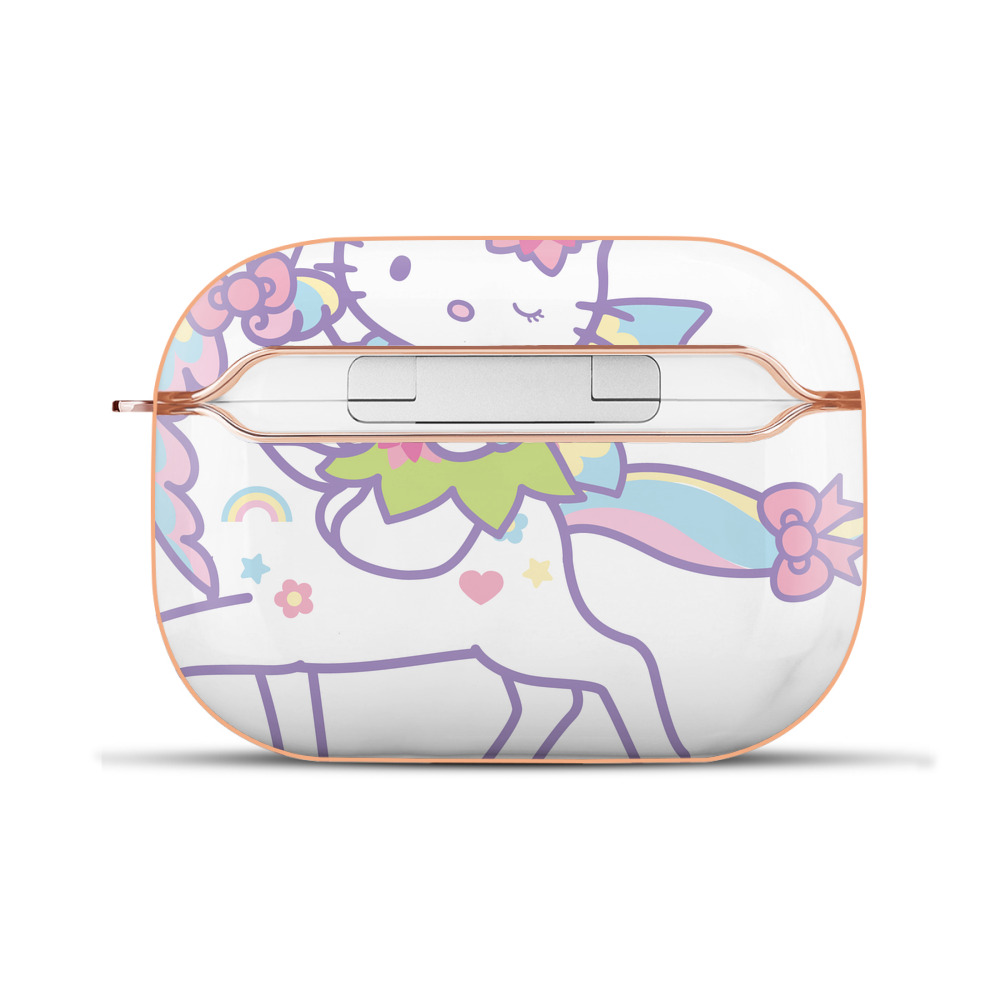 （画像用） Hello Kitty ハローキティ 【AirPods Pro用】ハードシェル保護ケース｜耐衝撃・防指紋・カラビナ付き商品仕様