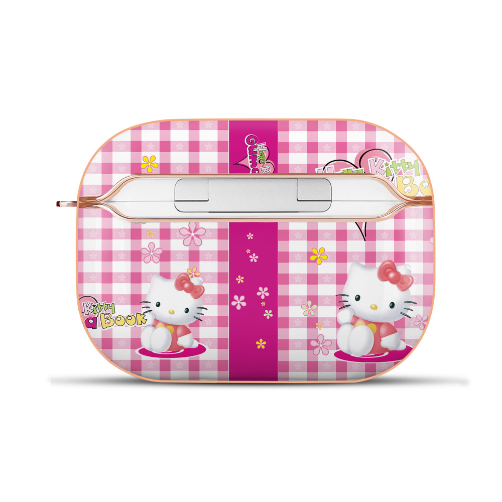 （画像用） Hello Kitty ハローキティ 【AirPods Pro用】ハードシェル保護ケース｜耐衝撃・防指紋・カラビナ付き商品仕様