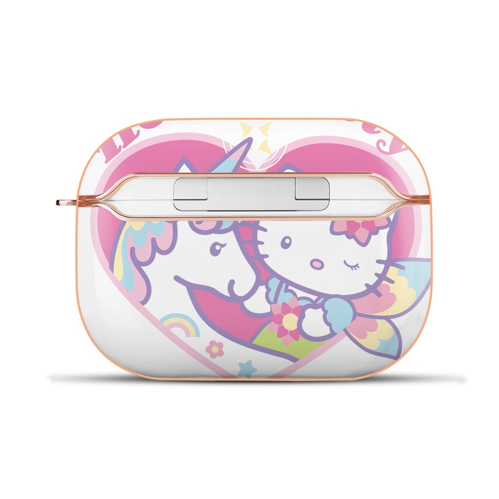 （画像用） Hello Kitty ハローキティ 【AirPods Pro用】ハードシェル保護ケース｜耐衝撃・防指紋・カラビナ付き商品仕様