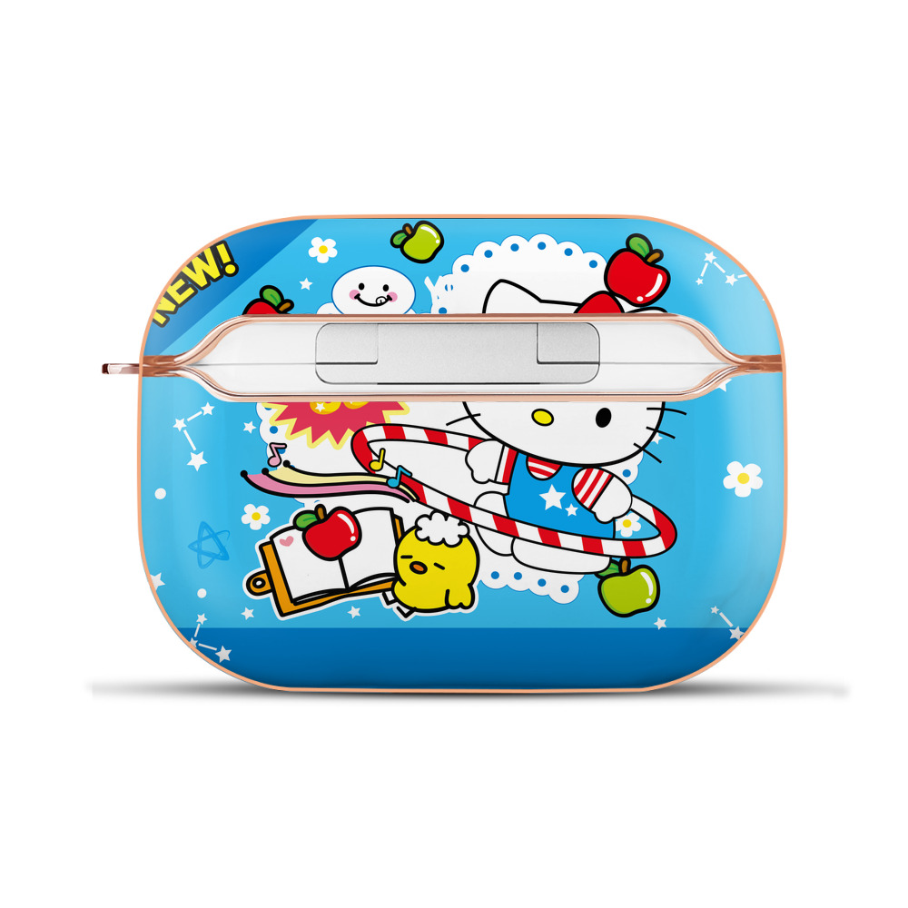 （画像用） Hello Kitty ハローキティ 【AirPods Pro用】ハードシェル保護ケース｜耐衝撃・防指紋・カラビナ付き商品仕様
