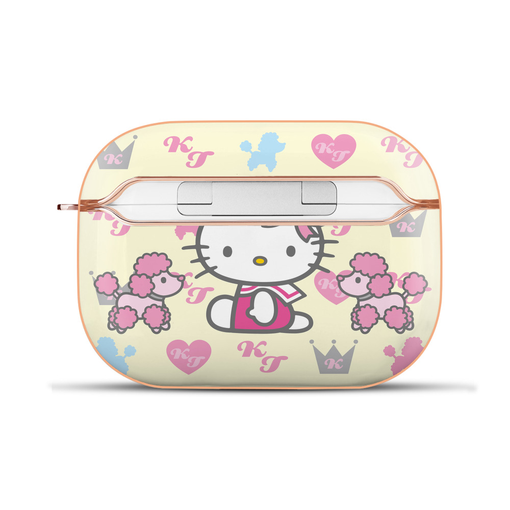（画像用） Hello Kitty ハローキティ 【AirPods Pro用】ハードシェル保護ケース｜耐衝撃・防指紋・カラビナ付き商品仕様