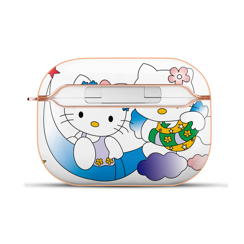 （画像用） Hello Kitty ハローキティ 【AirPods Pro用】ハードシェル保護ケース｜耐衝撃・防指紋・カラビナ付き商品仕様