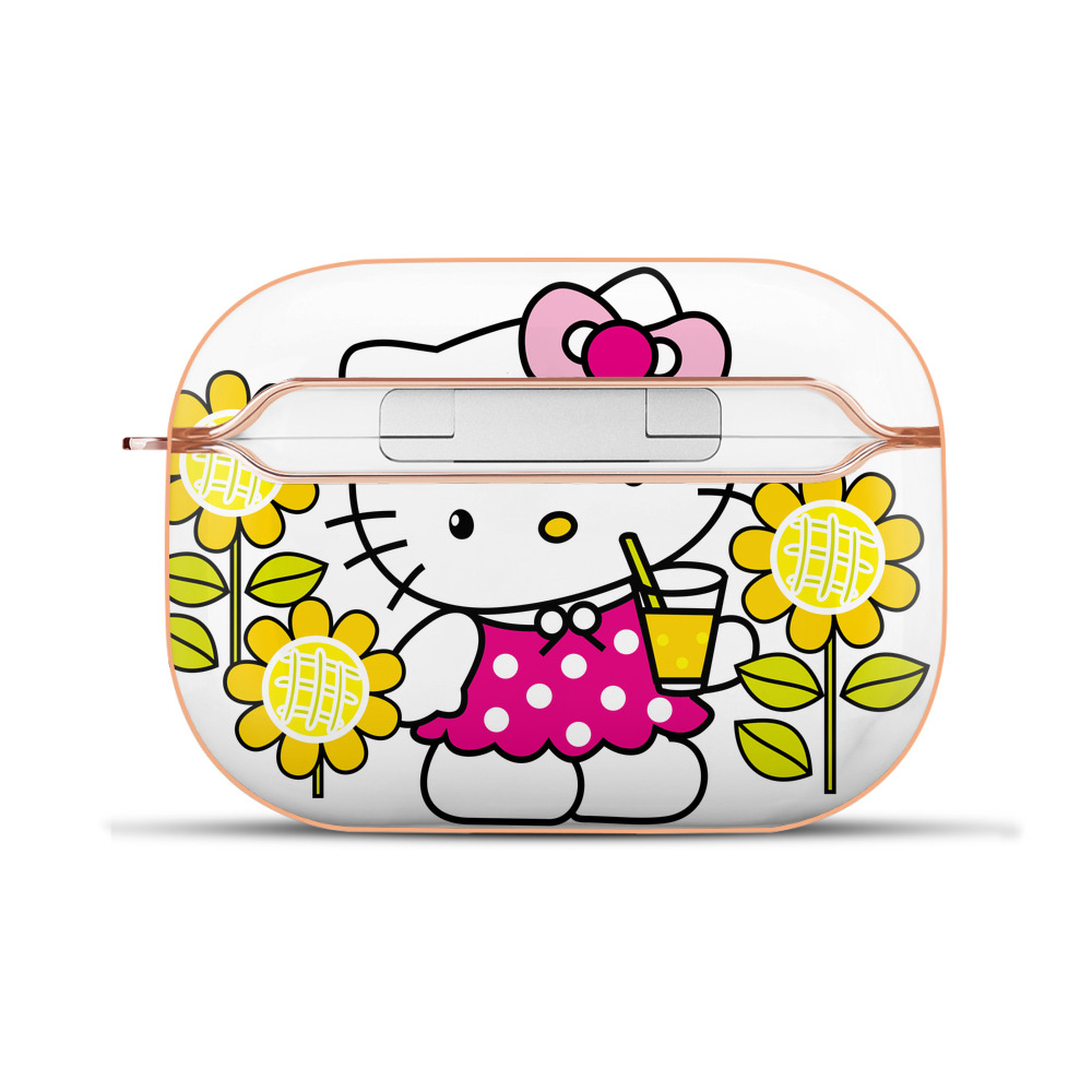 （画像用） Hello Kitty ハローキティ 【AirPods Pro用】ハードシェル保護ケース｜耐衝撃・防指紋・カラビナ付き商品仕様