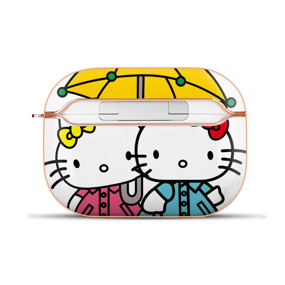 （画像用） Hello Kitty ハローキティ 【AirPods Pro用】ハードシェル保護ケース｜耐衝撃・防指紋・カラビナ付き商品仕様