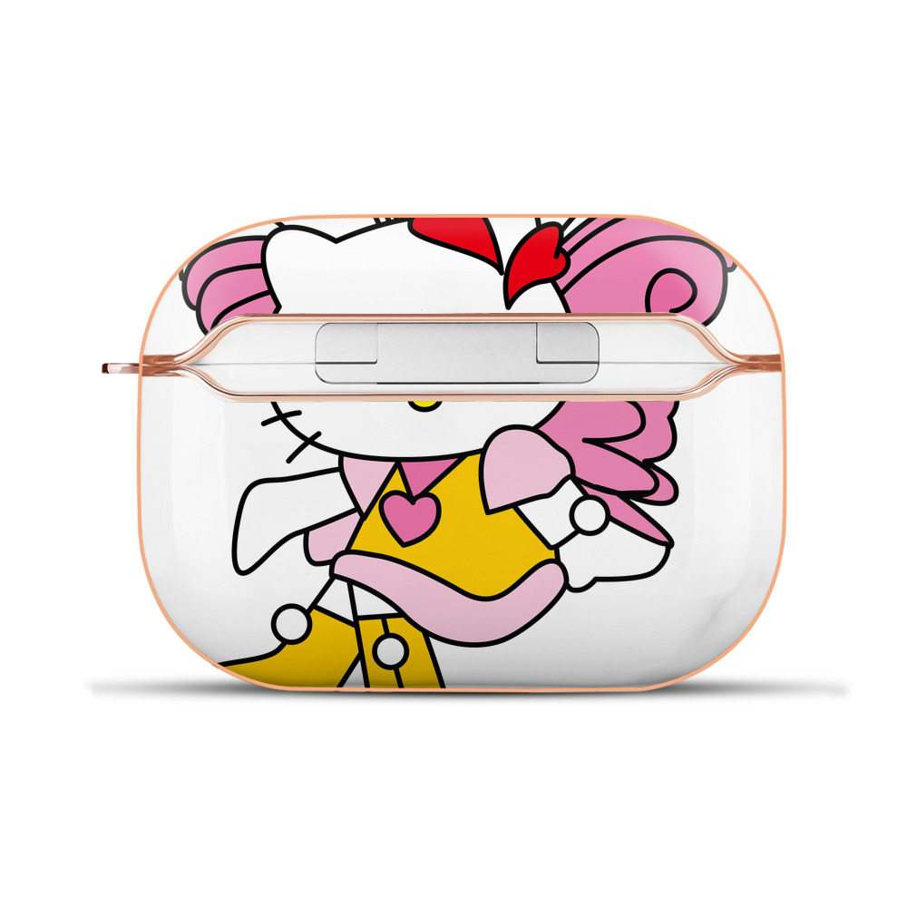 （画像用） Hello Kitty ハローキティ 【AirPods Pro用】ハードシェル保護ケース｜耐衝撃・防指紋・カラビナ付き商品仕様
