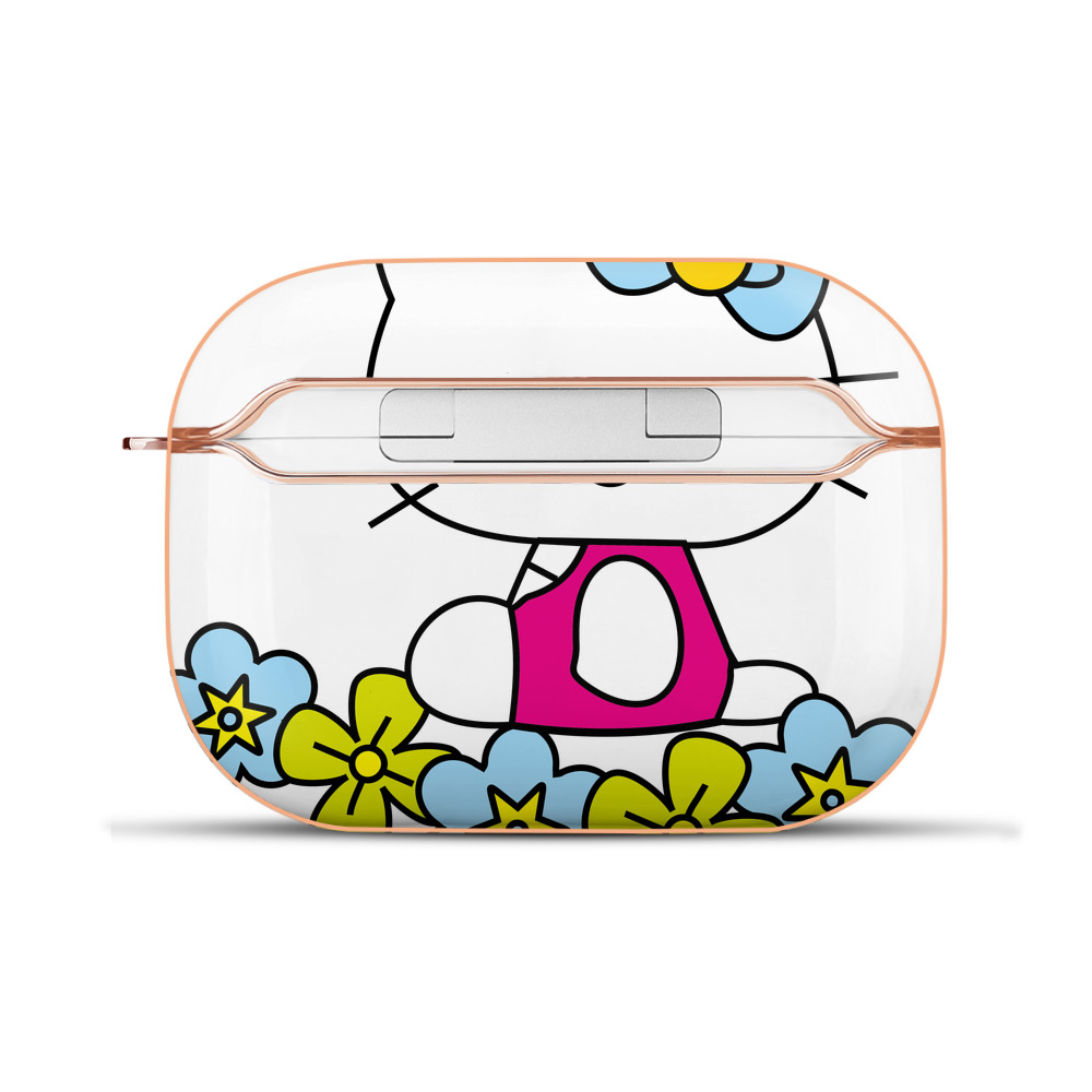 （画像用） Hello Kitty ハローキティ 【AirPods Pro用】ハードシェル保護ケース｜耐衝撃・防指紋・カラビナ付き商品仕様