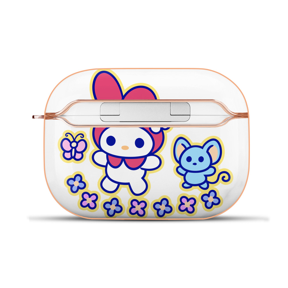 （画像用） Hello Kitty ハローキティ 【AirPods Pro用】ハードシェル保護ケース｜耐衝撃・防指紋・カラビナ付き商品仕様