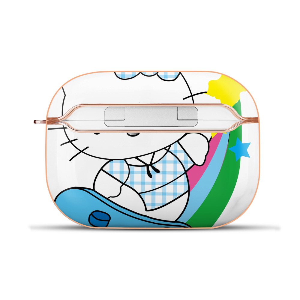 （画像用） Hello Kitty ハローキティ 【AirPods Pro用】ハードシェル保護ケース｜耐衝撃・防指紋・カラビナ付き商品仕様