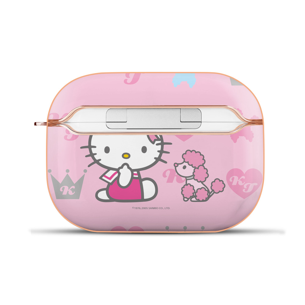 （画像用） Hello Kitty ハローキティ 【AirPods Pro用】ハードシェル保護ケース｜耐衝撃・防指紋・カラビナ付き商品仕様