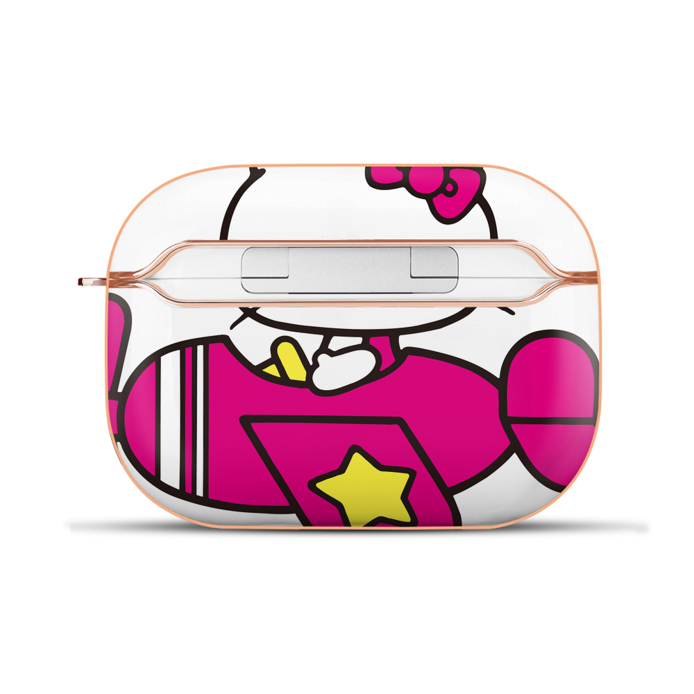 （画像用） Hello Kitty ハローキティ 【AirPods Pro用】ハードシェル保護ケース｜耐衝撃・防指紋・カラビナ付き商品仕様