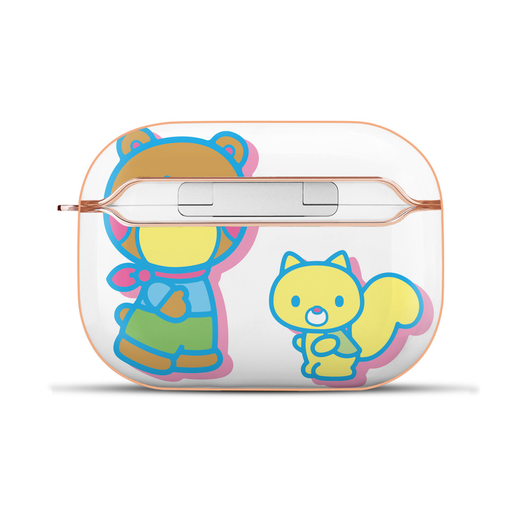 （画像用） Hello Kitty ハローキティ 【AirPods Pro用】ハードシェル保護ケース｜耐衝撃・防指紋・カラビナ付き商品仕様