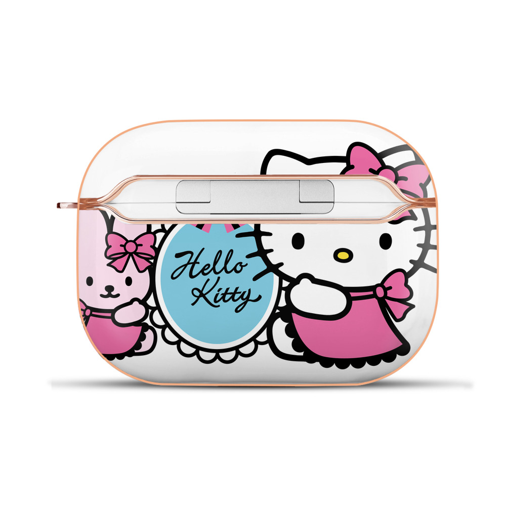 （画像用） Hello Kitty ハローキティ 【AirPods Pro用】ハードシェル保護ケース｜耐衝撃・防指紋・カラビナ付き商品仕様