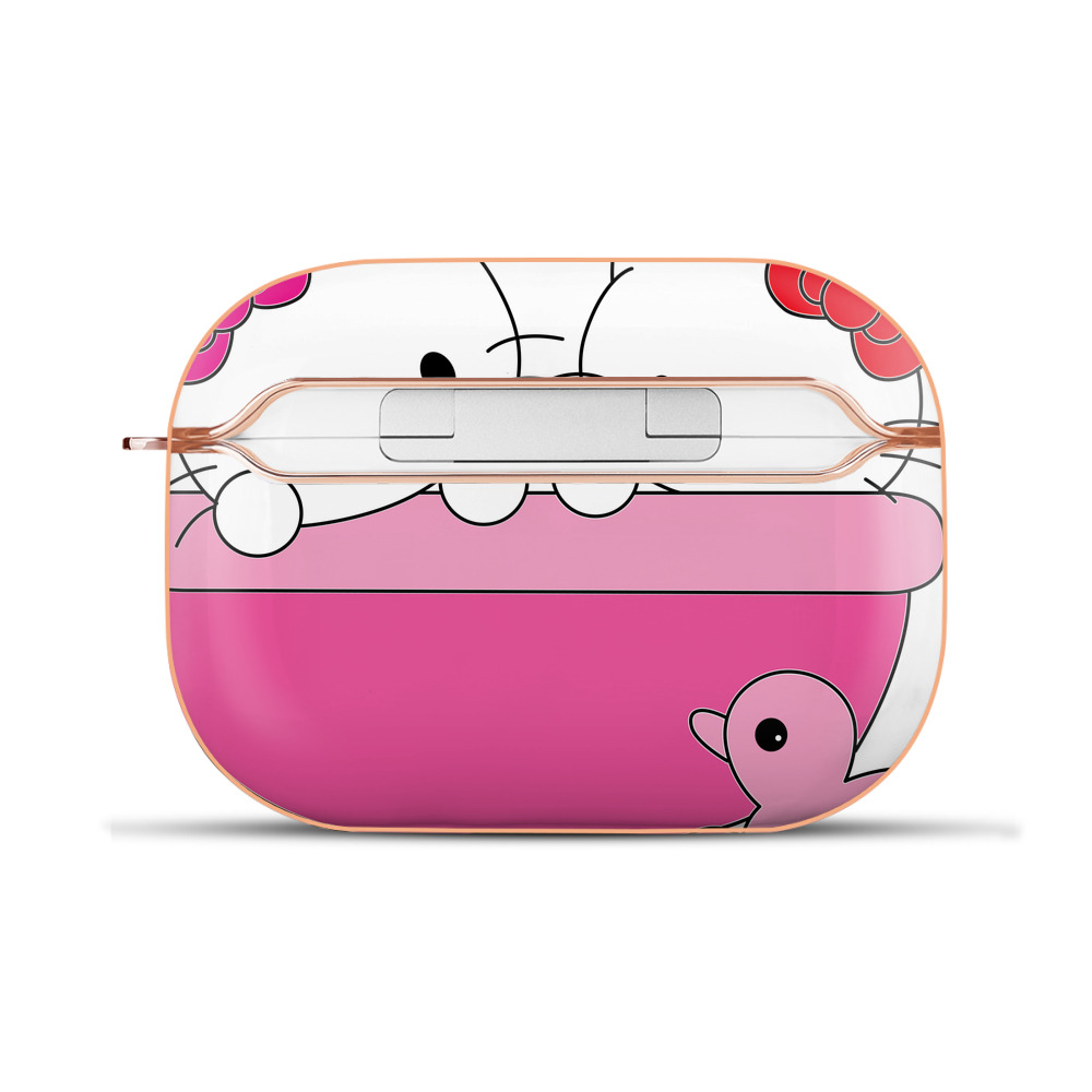 （画像用） Hello Kitty ハローキティ 【AirPods Pro用】ハードシェル保護ケース｜耐衝撃・防指紋・カラビナ付き商品仕様