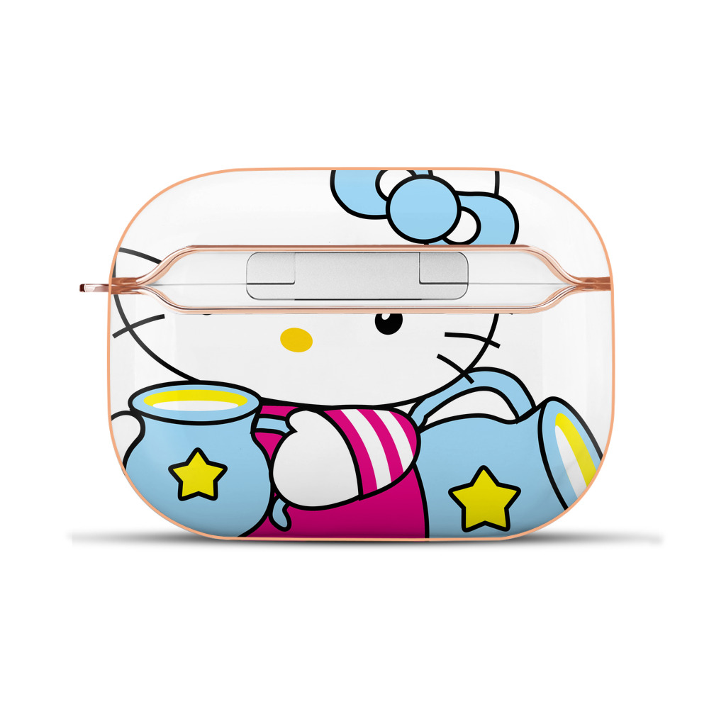 （画像用） Hello Kitty ハローキティ 【AirPods Pro用】ハードシェル保護ケース｜耐衝撃・防指紋・カラビナ付き商品仕様