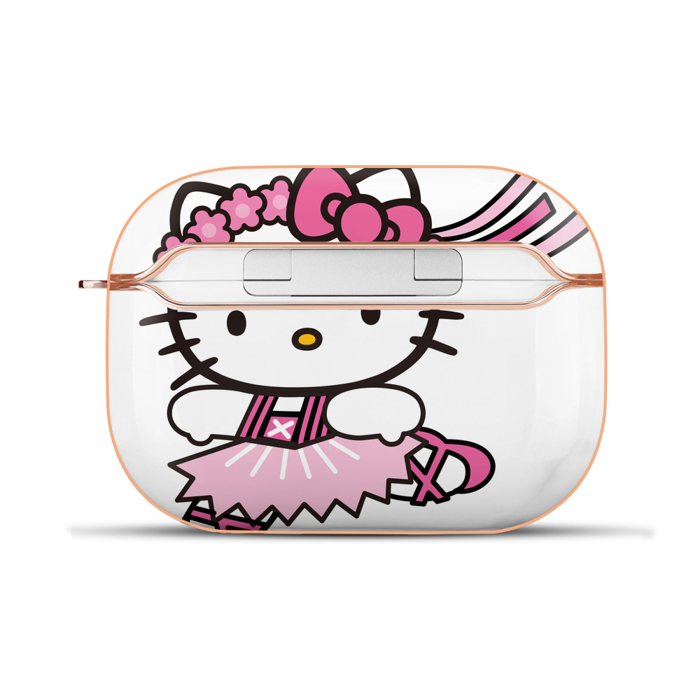 （画像用） Hello Kitty ハローキティ 【AirPods Pro用】ハードシェル保護ケース｜耐衝撃・防指紋・カラビナ付き商品仕様