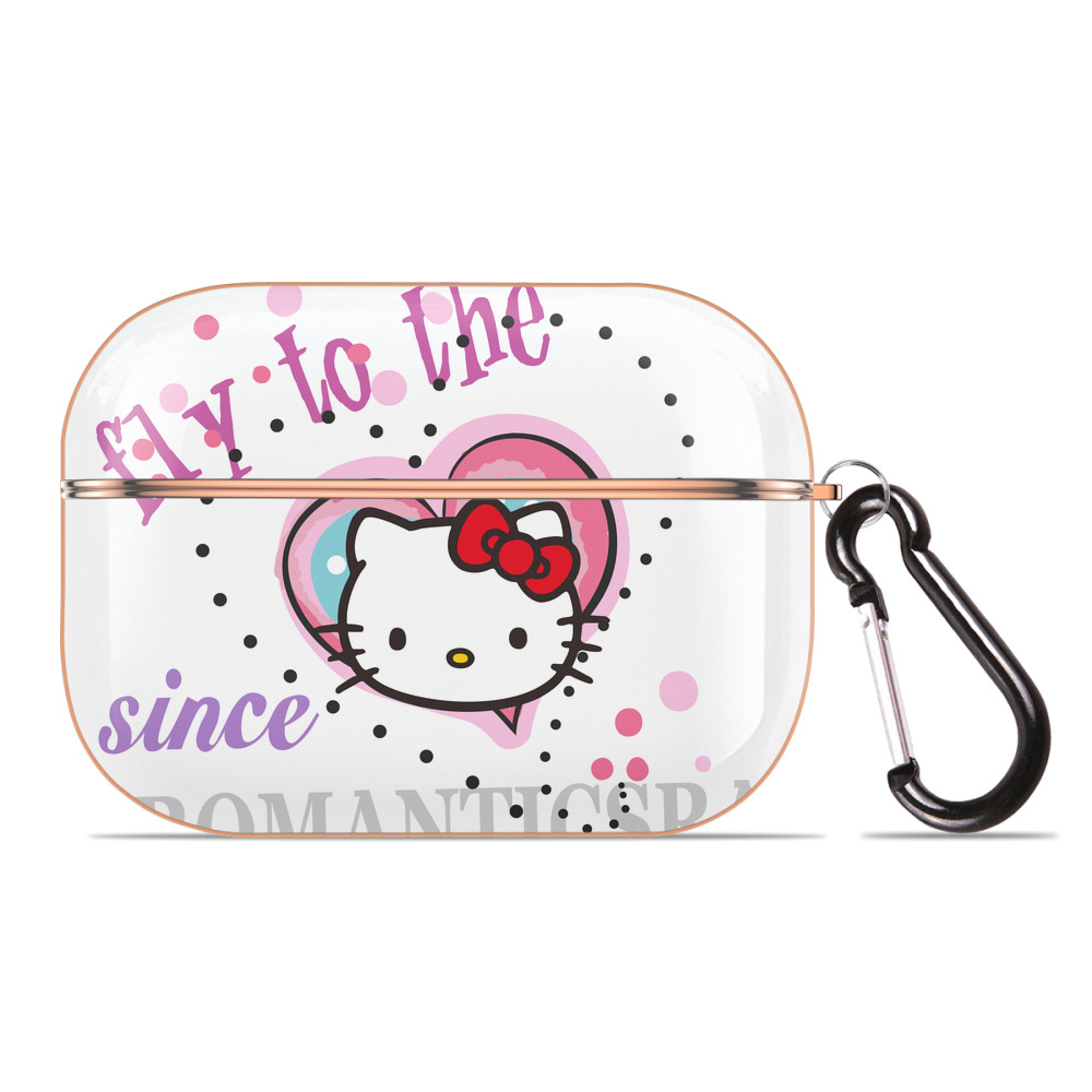 （画像用） Hello Kitty ハローキティ 【AirPods Pro用】ハードシェル保護ケース｜耐衝撃・防指紋・カラビナ付き商品仕様