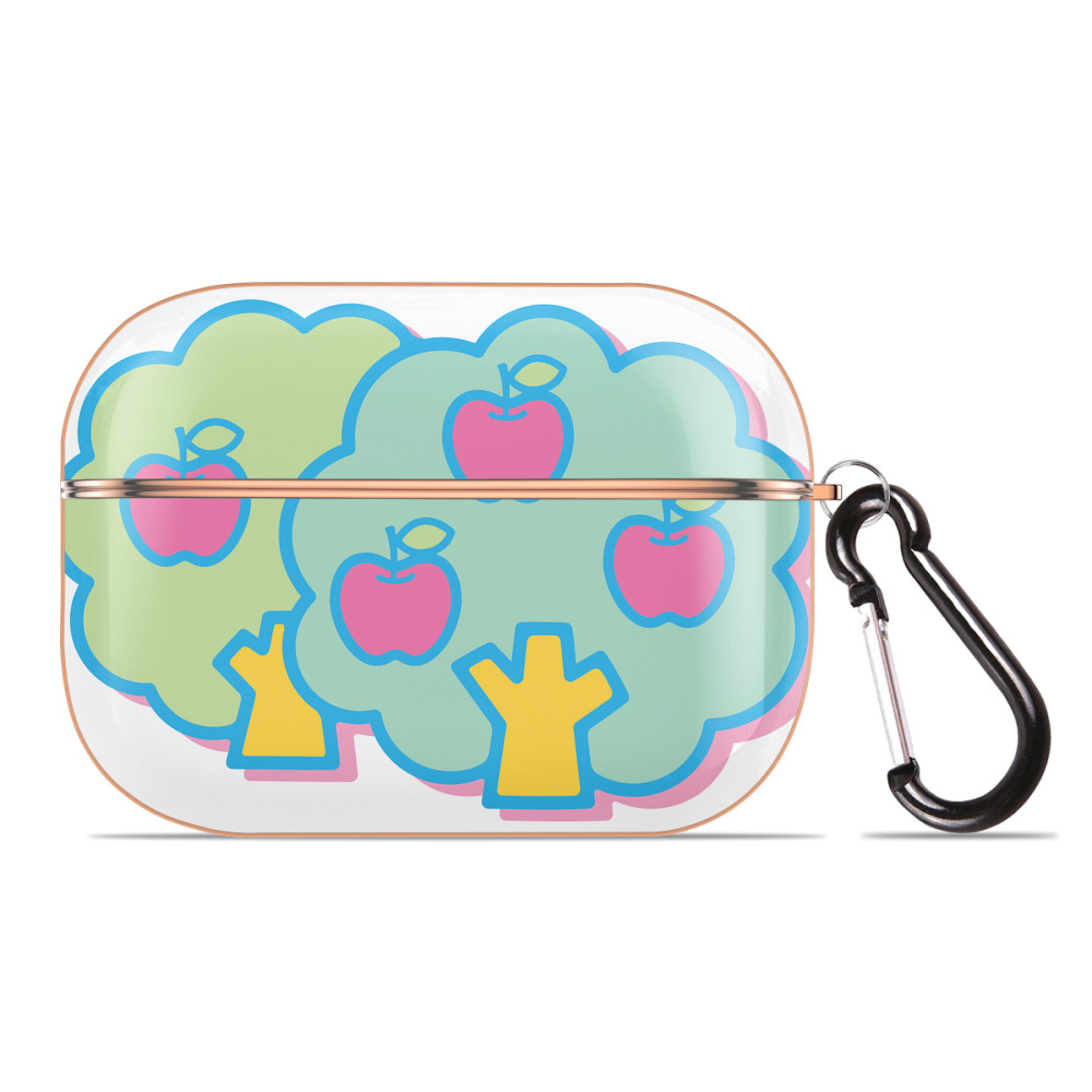 （画像用） Hello Kitty ハローキティ 【AirPods Pro用】ハードシェル保護ケース｜耐衝撃・防指紋・カラビナ付き商品仕様