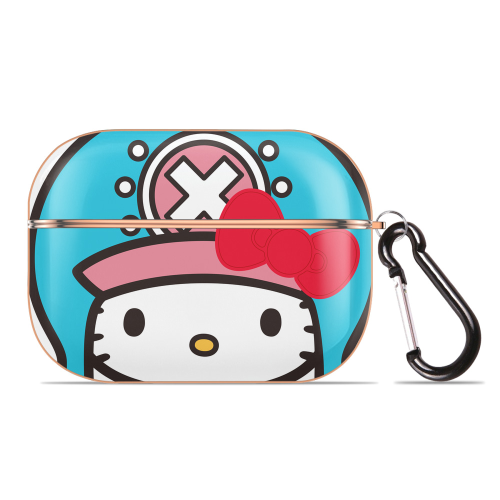 （画像用） Hello Kitty ハローキティ 【AirPods Pro用】ハードシェル保護ケース｜耐衝撃・防指紋・カラビナ付き商品仕様
