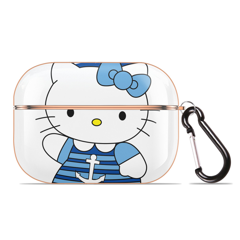（画像用） Hello Kitty ハローキティ 【AirPods Pro用】ハードシェル保護ケース｜耐衝撃・防指紋・カラビナ付き商品仕様