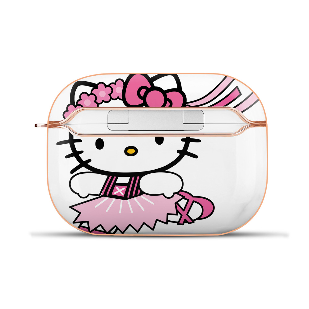 （画像用） Hello Kitty ハローキティ 【AirPods Pro用】ハードシェル保護ケース｜耐衝撃・防指紋・カラビナ付き商品仕様