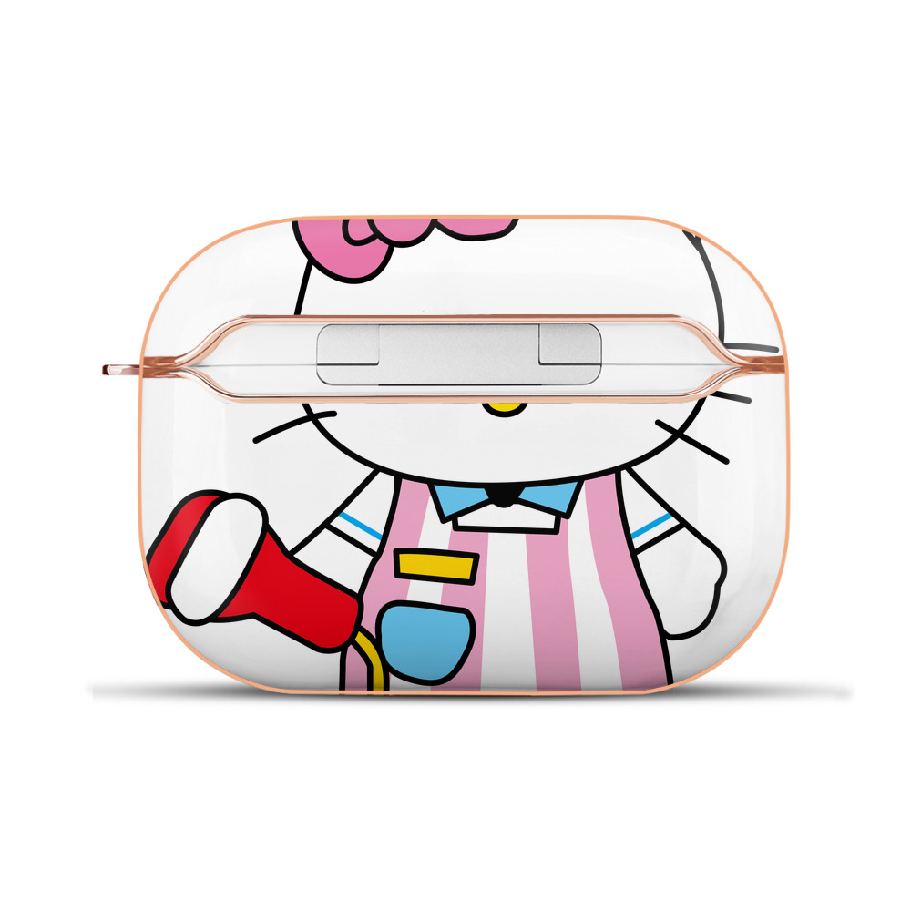 （画像用） Hello Kitty ハローキティ 【AirPods Pro用】ハードシェル保護ケース｜耐衝撃・防指紋・カラビナ付き商品仕様