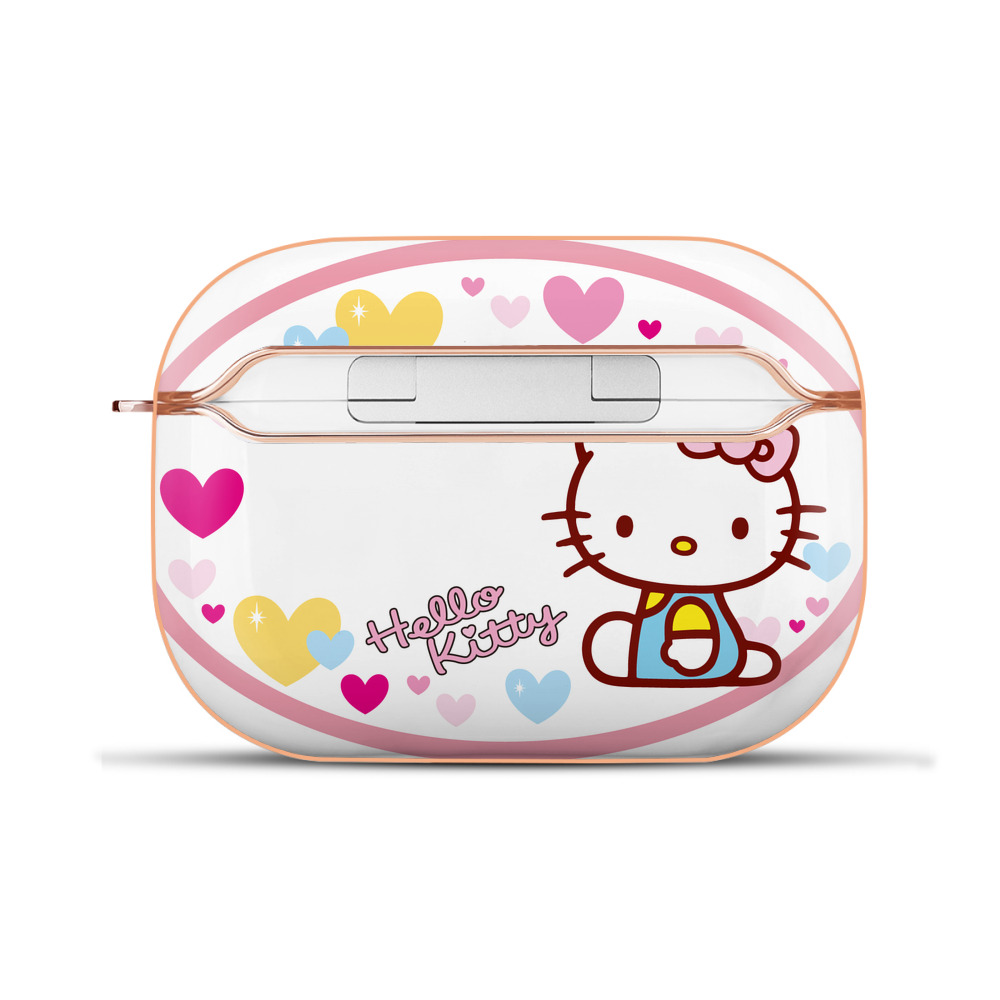 （画像用） Hello Kitty ハローキティ 【AirPods Pro用】ハードシェル保護ケース｜耐衝撃・防指紋・カラビナ付き商品仕様