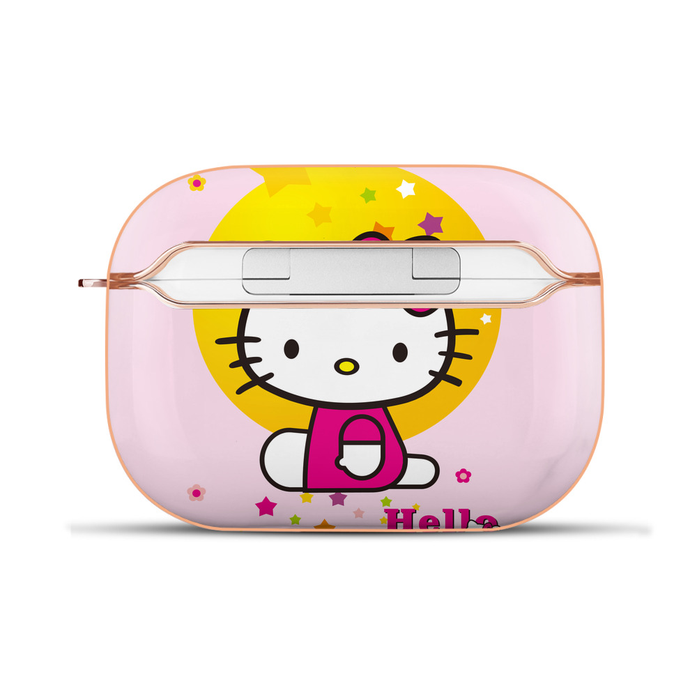 （画像用） Hello Kitty ハローキティ 【AirPods Pro用】ハードシェル保護ケース｜耐衝撃・防指紋・カラビナ付き商品仕様