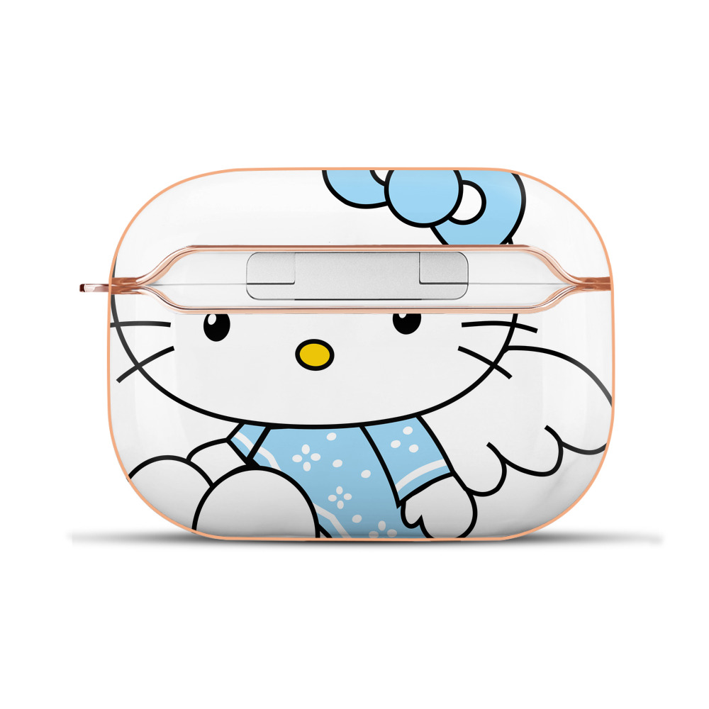 （画像用） Hello Kitty ハローキティ 【AirPods Pro用】ハードシェル保護ケース｜耐衝撃・防指紋・カラビナ付き商品仕様