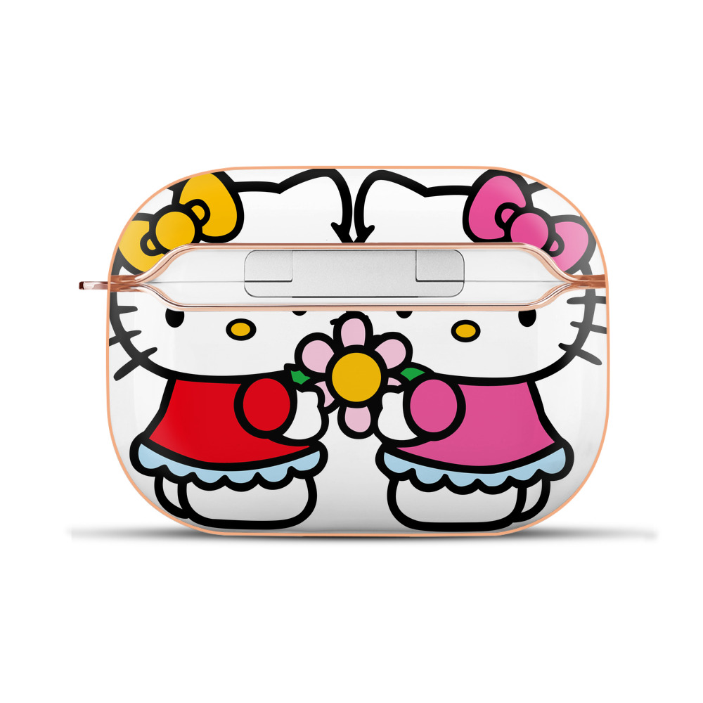 （画像用） Hello Kitty ハローキティ 【AirPods Pro用】ハードシェル保護ケース｜耐衝撃・防指紋・カラビナ付き商品仕様