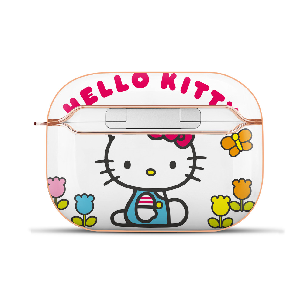 （画像用） Hello Kitty ハローキティ 【AirPods Pro用】ハードシェル保護ケース｜耐衝撃・防指紋・カラビナ付き商品仕様