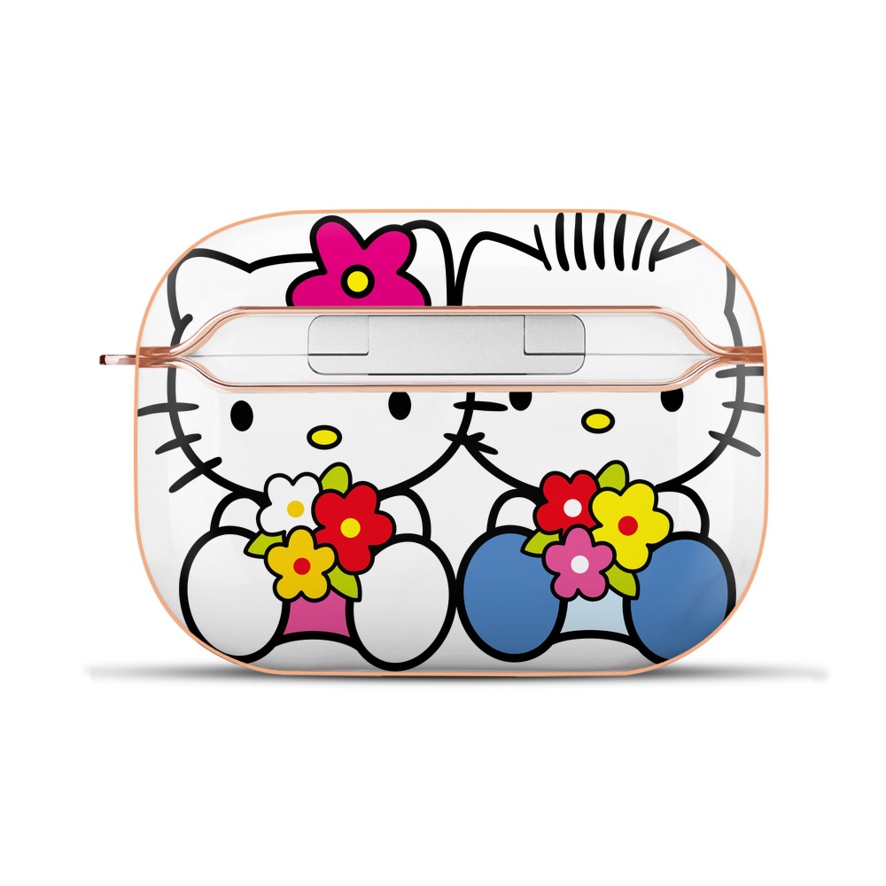 （画像用） Hello Kitty ハローキティ 【AirPods Pro用】ハードシェル保護ケース｜耐衝撃・防指紋・カラビナ付き商品仕様