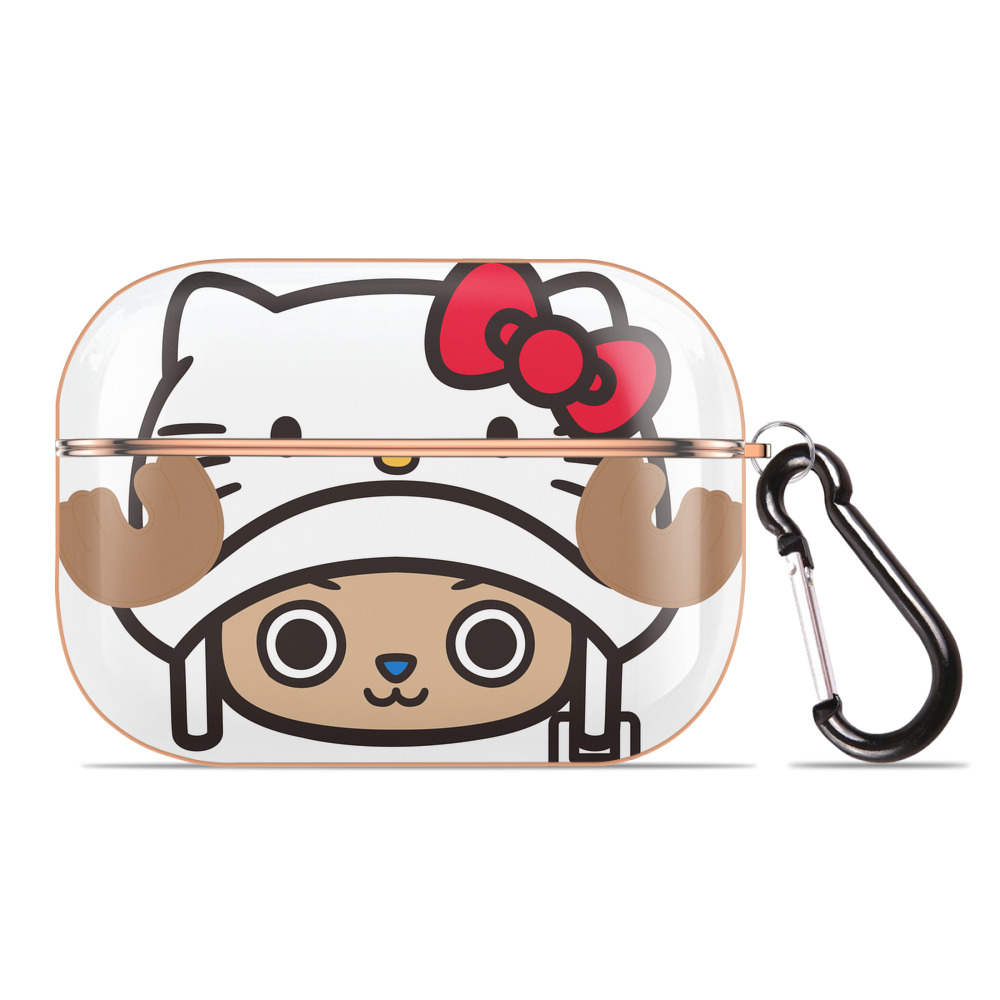 （画像用） Hello Kitty ハローキティ 【AirPods Pro用】ハードシェル保護ケース｜耐衝撃・防指紋・カラビナ付き商品仕様