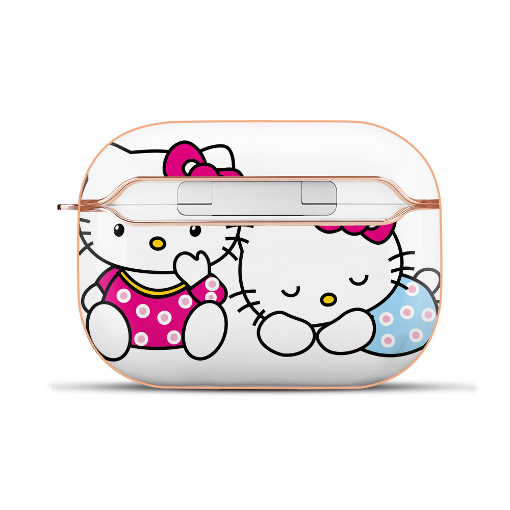 （画像用） Hello Kitty ハローキティ 【AirPods Pro用】ハードシェル保護ケース｜耐衝撃・防指紋・カラビナ付き商品仕様