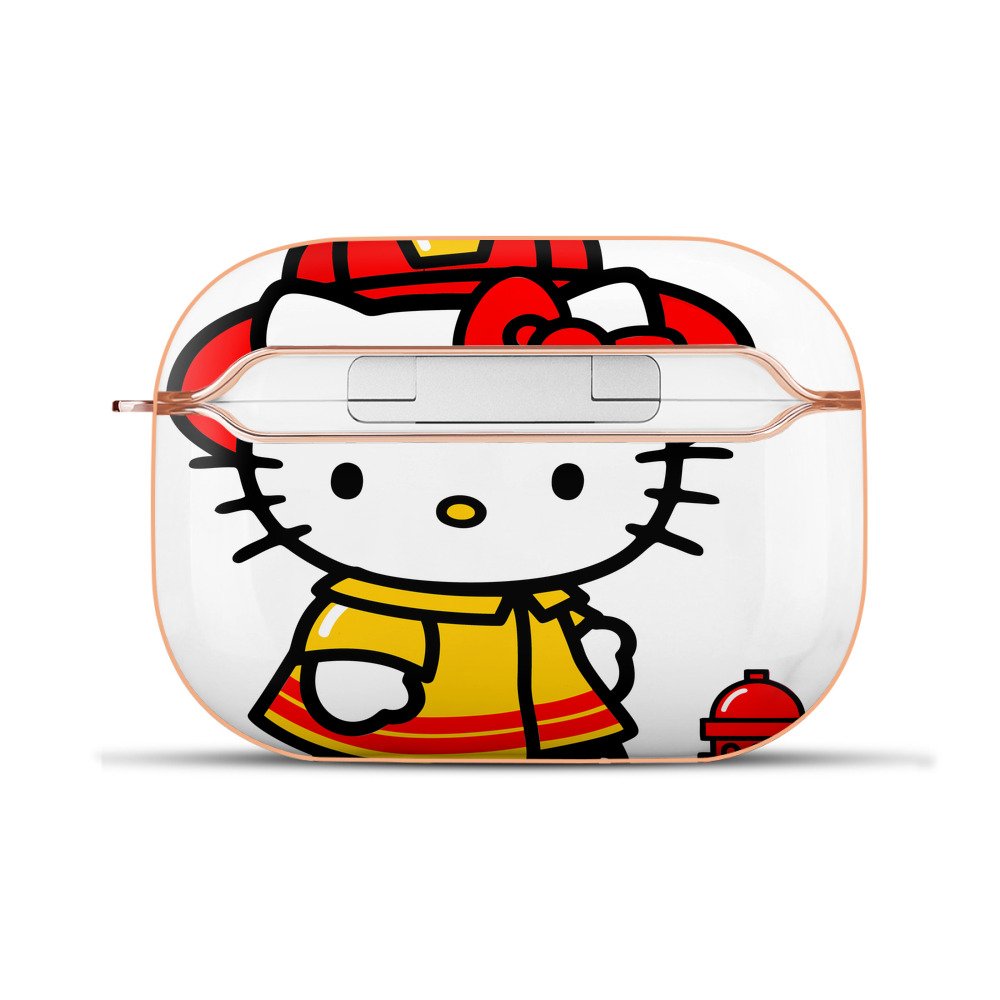（画像用） Hello Kitty ハローキティ 【AirPods Pro用】ハードシェル保護ケース｜耐衝撃・防指紋・カラビナ付き商品仕様
