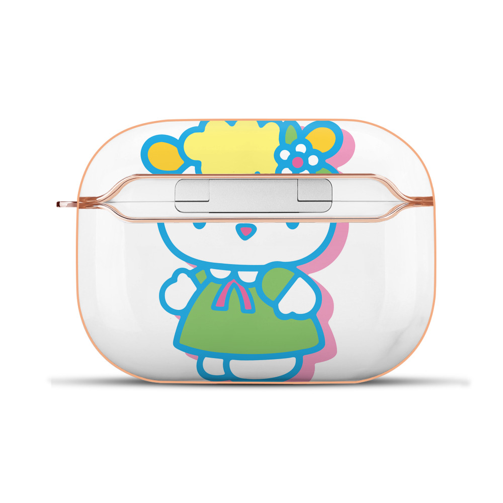 （画像用） Hello Kitty ハローキティ 【AirPods Pro用】ハードシェル保護ケース｜耐衝撃・防指紋・カラビナ付き商品仕様