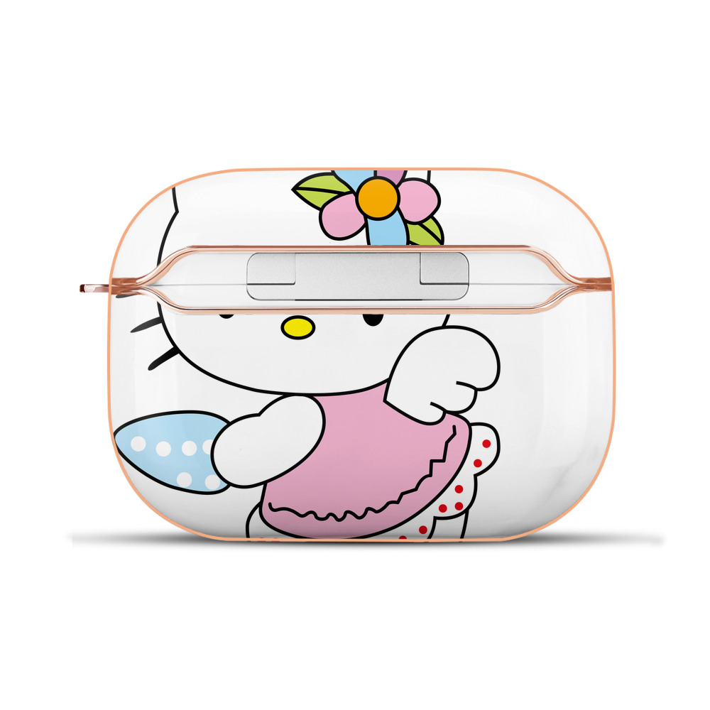 （画像用） Hello Kitty ハローキティ 【AirPods Pro用】ハードシェル保護ケース｜耐衝撃・防指紋・カラビナ付き商品仕様