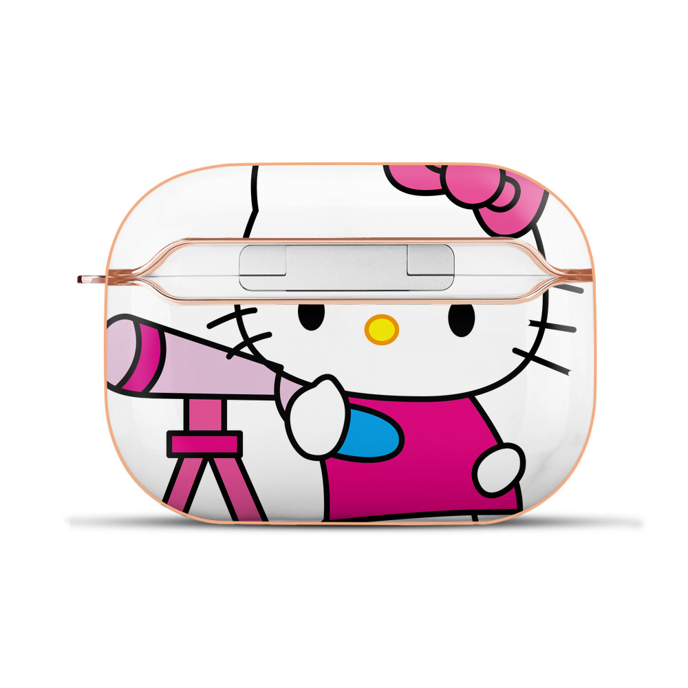 （画像用） Hello Kitty ハローキティ 【AirPods Pro用】ハードシェル保護ケース｜耐衝撃・防指紋・カラビナ付き商品仕様