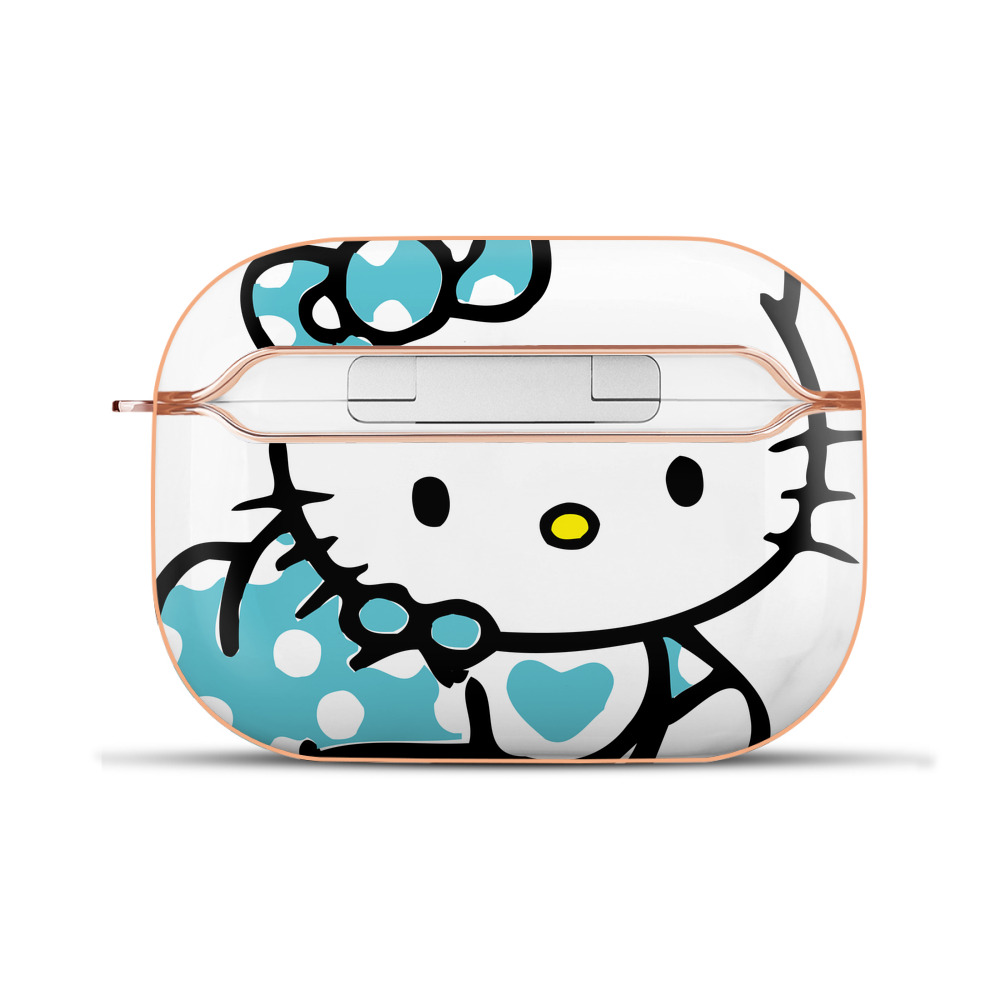 （画像用） Hello Kitty ハローキティ 【AirPods Pro用】ハードシェル保護ケース｜耐衝撃・防指紋・カラビナ付き商品仕様