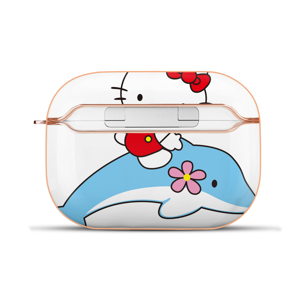 （画像用） Hello Kitty ハローキティ 【AirPods Pro用】ハードシェル保護ケース｜耐衝撃・防指紋・カラビナ付き商品仕様