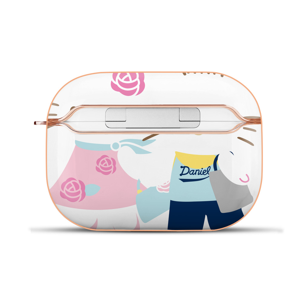 （画像用） Hello Kitty ハローキティ 【AirPods Pro用】ハードシェル保護ケース｜耐衝撃・防指紋・カラビナ付き商品仕様
