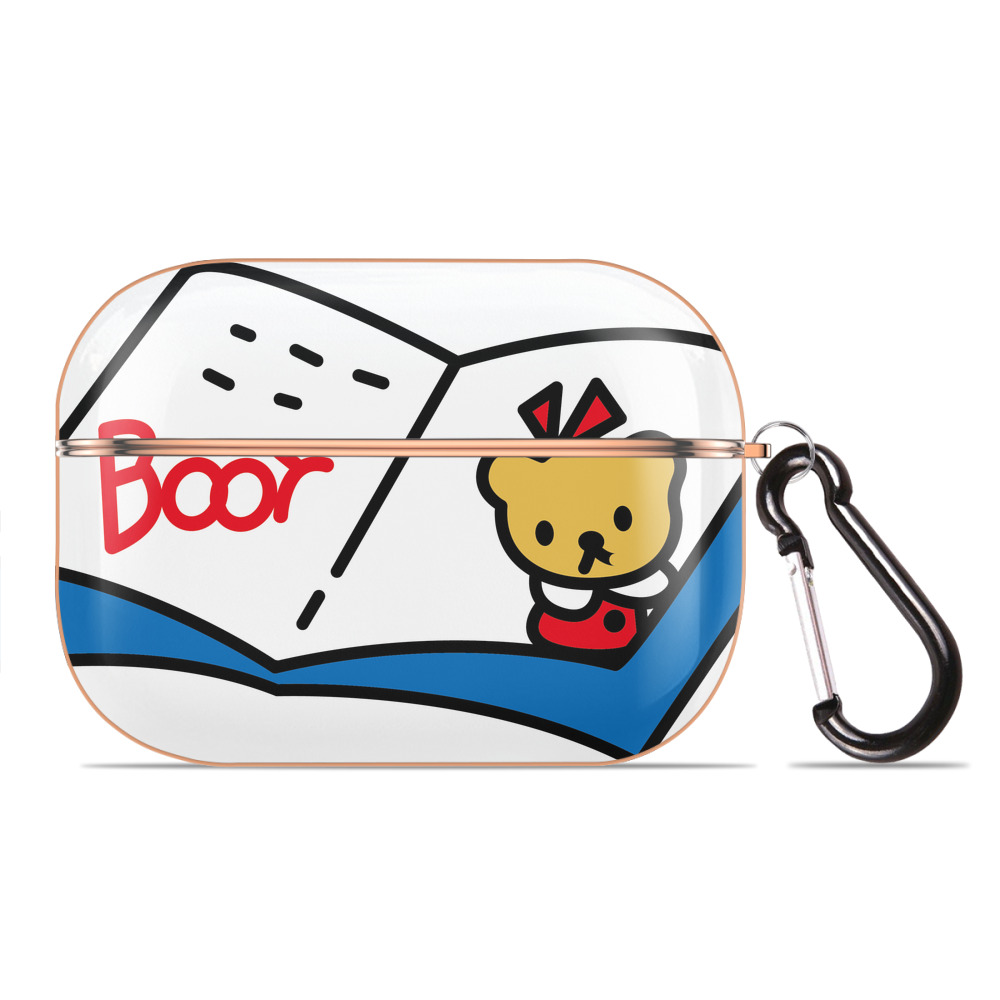 （画像用） Hello Kitty ハローキティ 【AirPods Pro用】ハードシェル保護ケース｜耐衝撃・防指紋・カラビナ付き商品仕様