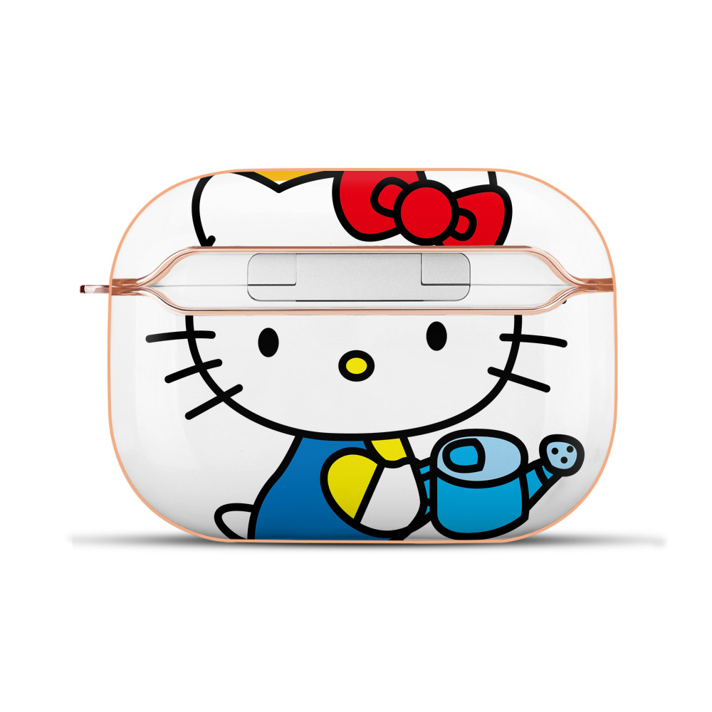 （画像用） Hello Kitty ハローキティ 【AirPods Pro用】ハードシェル保護ケース｜耐衝撃・防指紋・カラビナ付き商品仕様