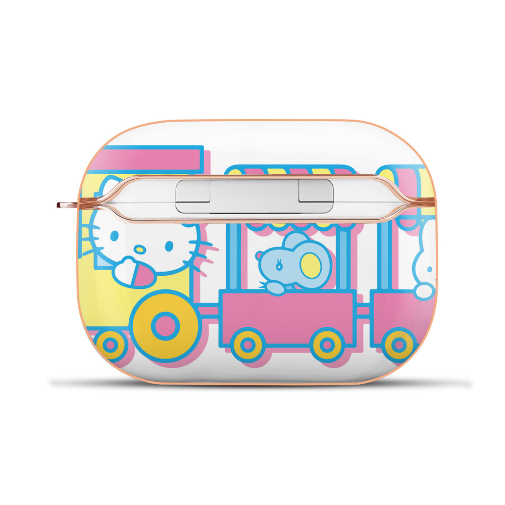 （画像用） Hello Kitty ハローキティ 【AirPods Pro用】ハードシェル保護ケース｜耐衝撃・防指紋・カラビナ付き商品仕様