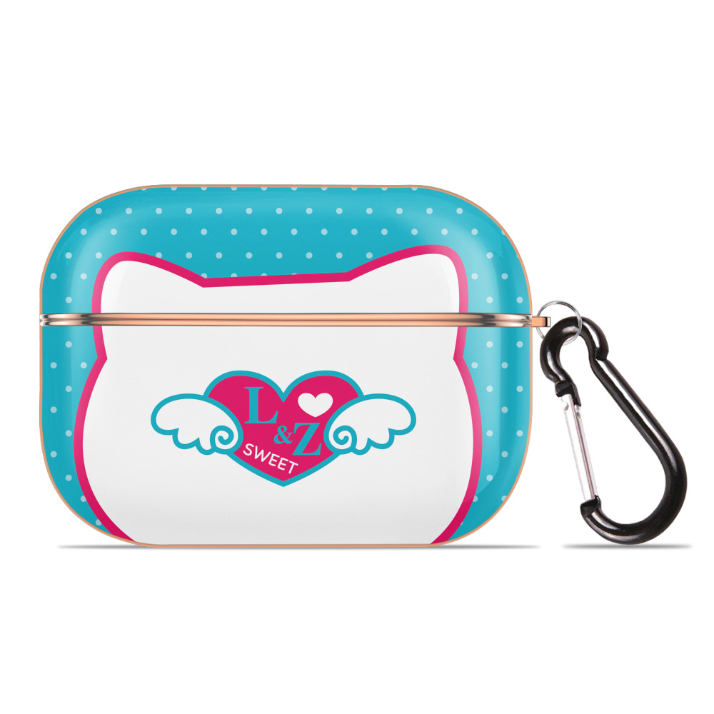 （画像用） Hello Kitty ハローキティ 【AirPods Pro用】ハードシェル保護ケース｜耐衝撃・防指紋・カラビナ付き商品仕様